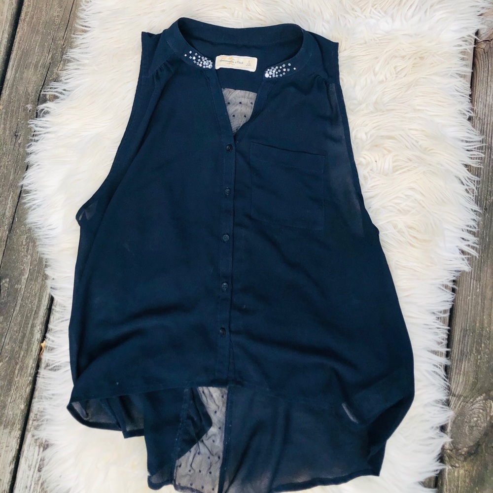 (2/$15) A&F Mesh Tank